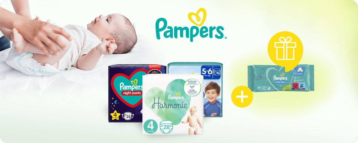 Pampers akcia