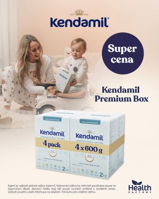 Objevte výhodné balení Kendamil Premium Box za super cenu naplno! Dopřejte svému miminku prémiové kojenecké mléko a...