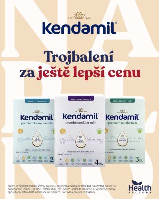 Objevte výhodné trojbalení Kendamil Premium Box za neodolatelnou cenu 807 Kč. Dopřejte svému miminku prémiové kojenecké...