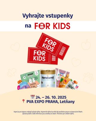!!SOUTĚŽ UKONČENA!! 🎉 Vyhrajte s námi dvě vstupenky na veletrh @for_kids_veletrh , který se koná už 24.-26. 10. v...